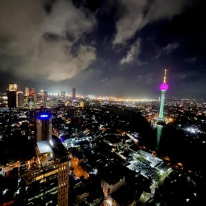 Colombo Luxury 1 Bed Apartment Tri-Zen 50th Floor with City and Sea Views